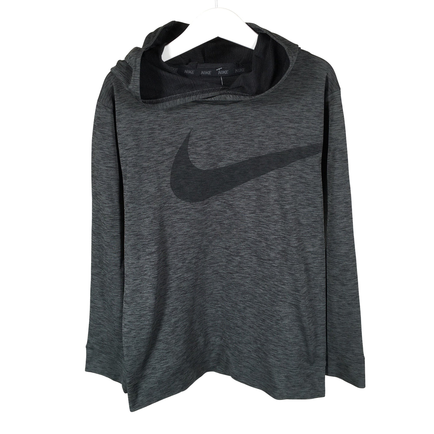 Unisex Nike - Spordisärk, pikad käised, suurus 128 - 134 - Hall (1)