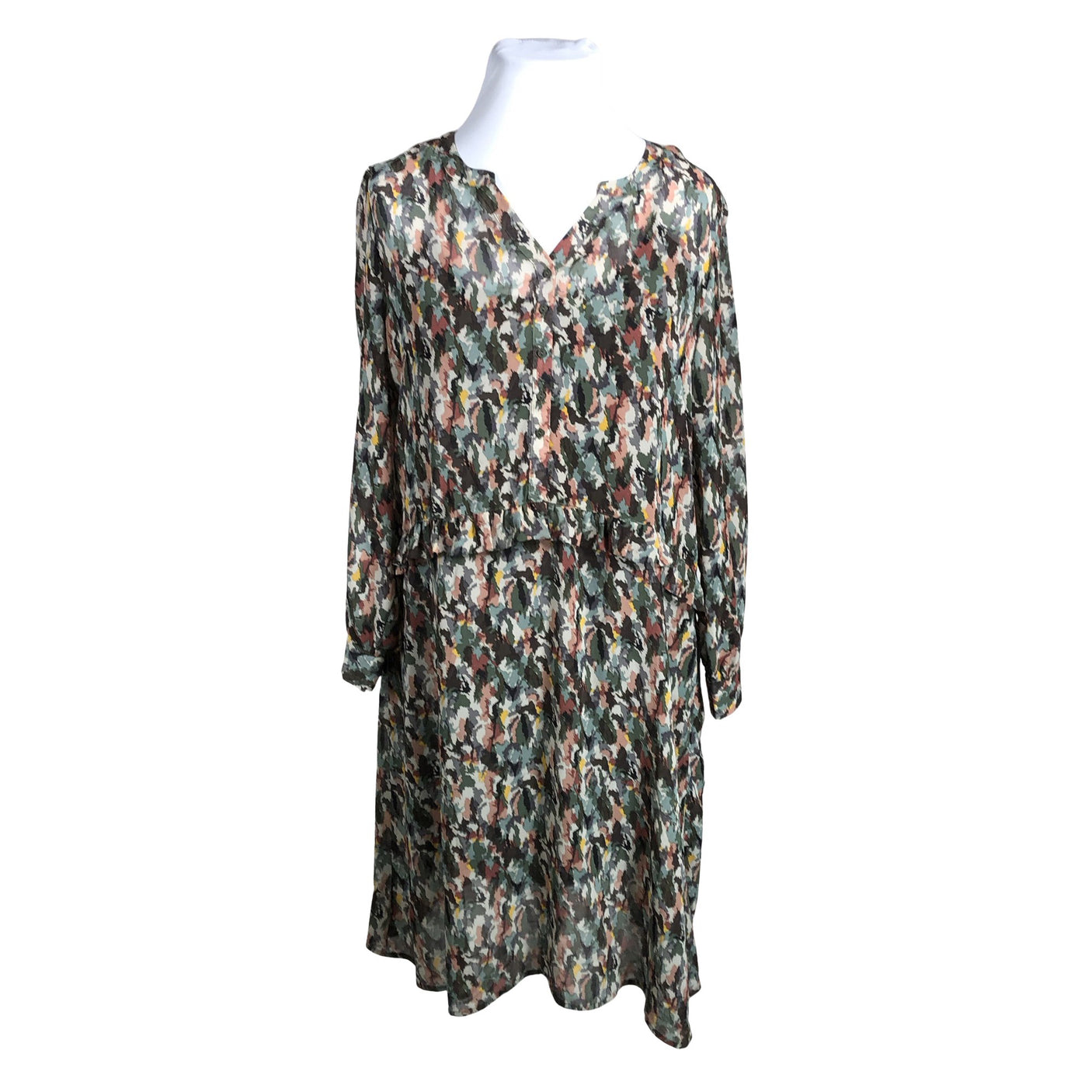 Unisex Soyaconcept - Mitteveniv kleit, suurus 42 - Roheline (1)