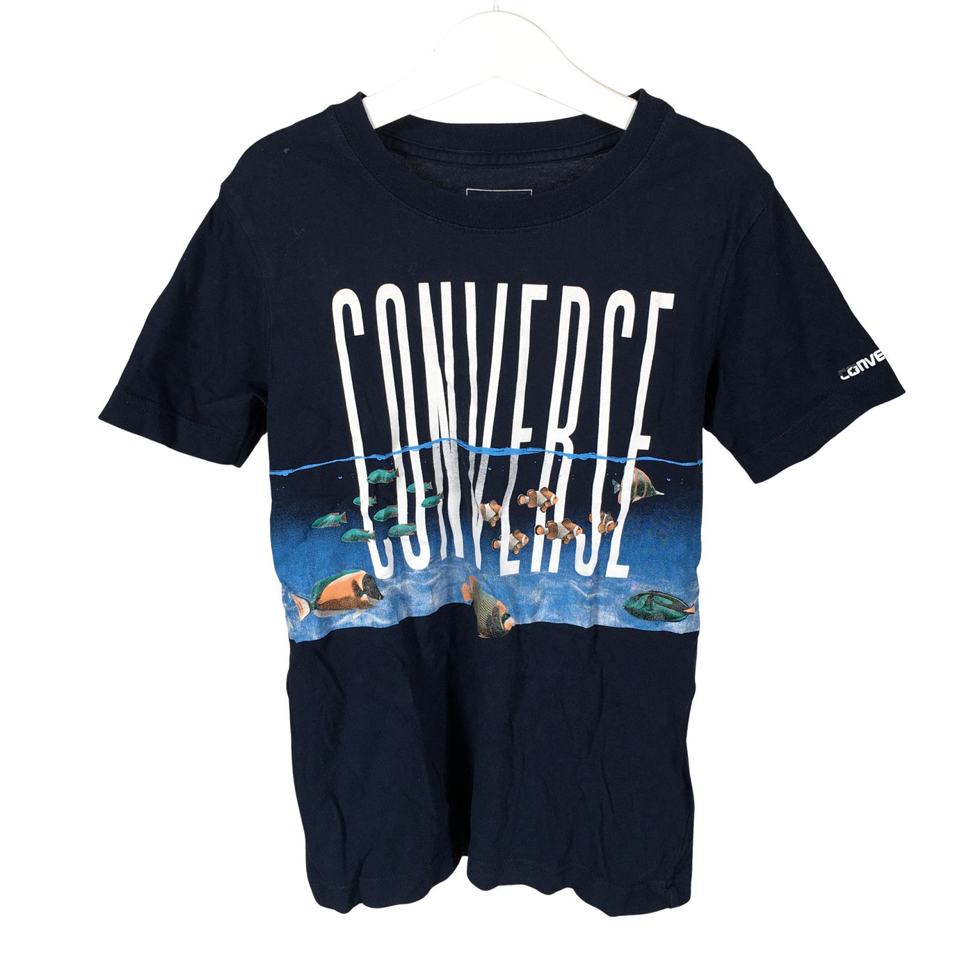 Unisex Converse - T-särk, suurus 122 - 128 - Sinine (1)