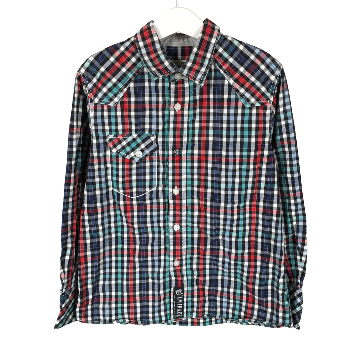 Unisex Tom Tailor - Triiksärk, suurus 134 - 140 - Sinine (1)