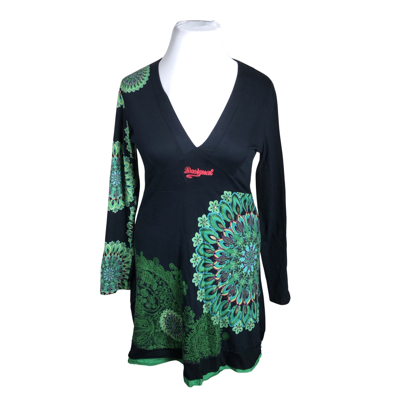 Unisex Desigual - Trikotaažist kleit, suurus 42 - Sinine (1)