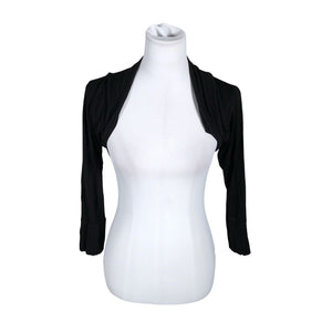 Unisex SisterS point - Trikotaažist boolero, suurus 38 - Must (1)