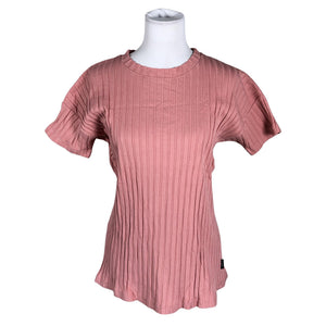 Unisex Aarrelabel - T-särk, suurus 36 - Heleroosa (1)