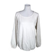 Unisex NOSH - Trikotaažist pluus, suurus 40 - Valge ()