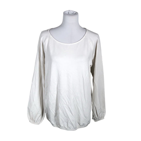 Unisex NOSH - Trikotaažist pluus, suurus 40 - Valge ()