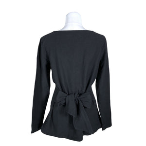 Unisex NOSH - Trikotaažist pluus, suurus 40 - Must (2)