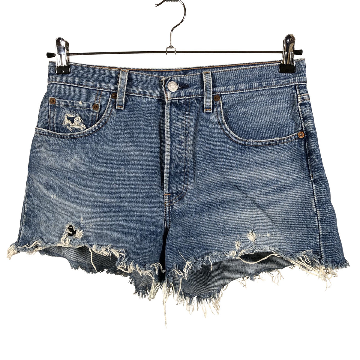 Unisex Levi's - Teksast lühikesed püksid, suurus W27 - Sinine (1)
