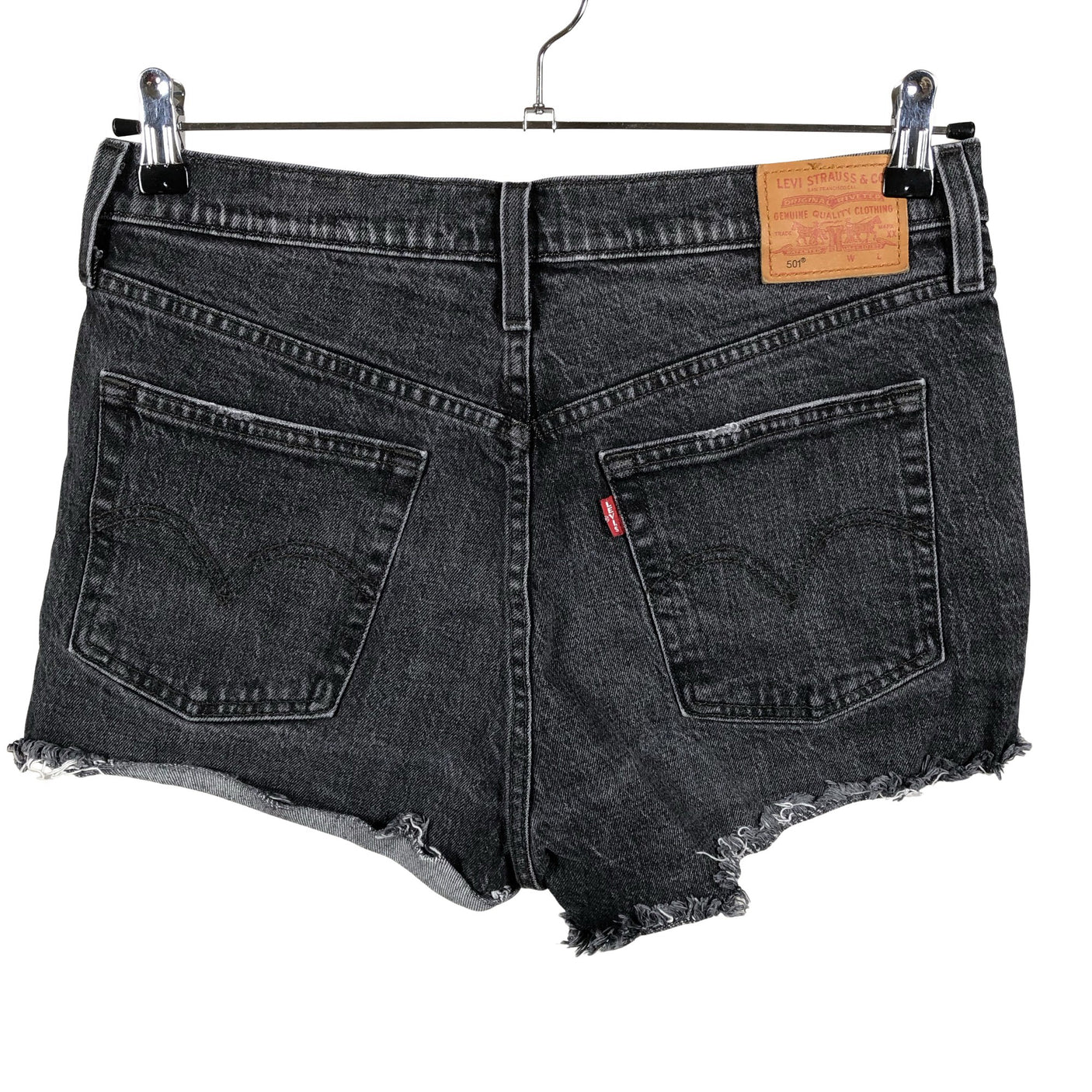 Unisex Levi's - Teksast lühikesed püksid, suurus 38 - Hall (2)