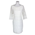 Unisex Esqualo - Mitteveniv kleit, suurus 36 - Valge ()