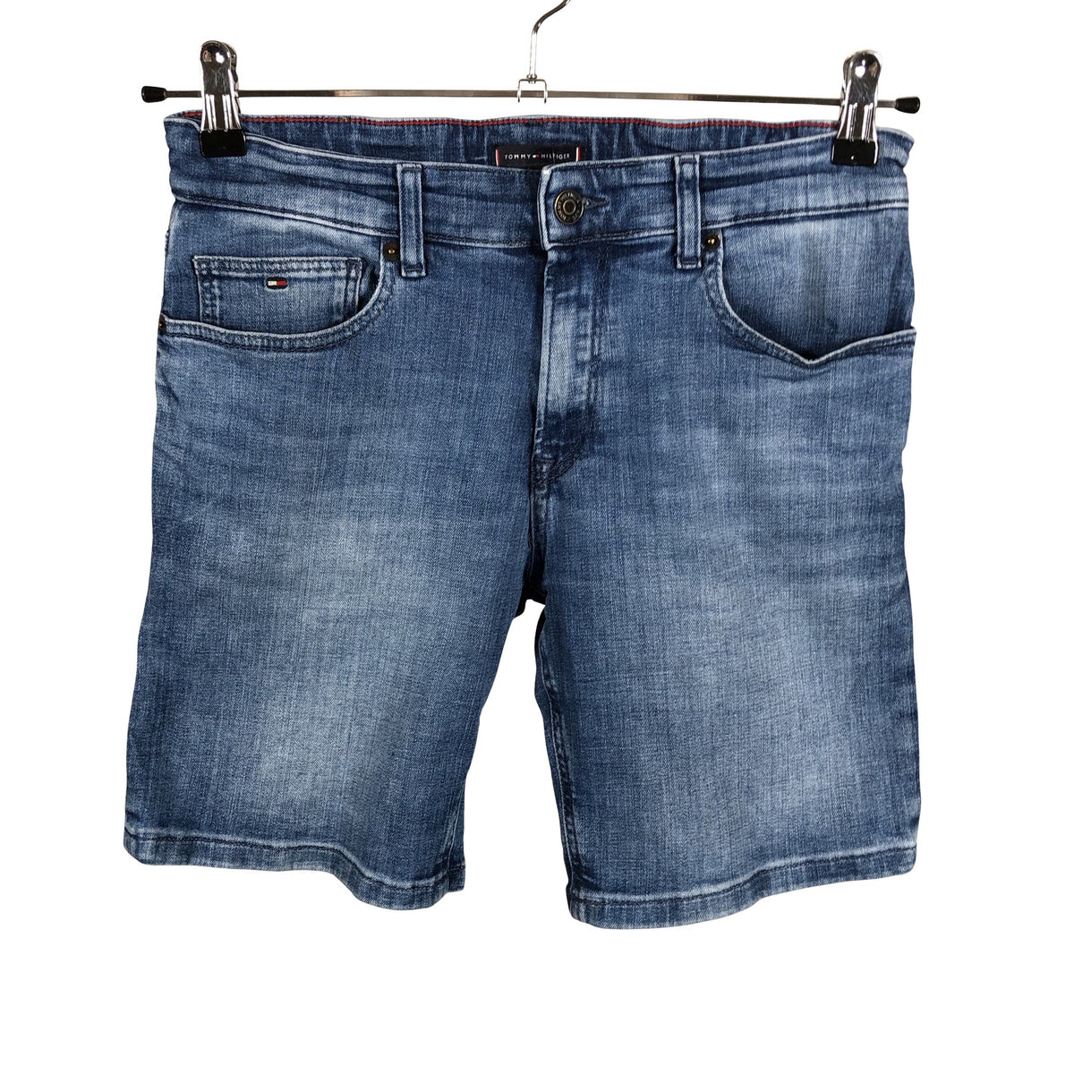 Unisex Tommy Hilfiger - Teksast lühikesed püksid, suurus 170 - 176 - Sinine (1)