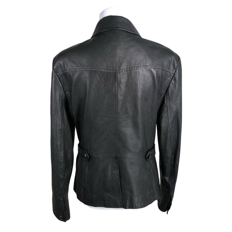 Unisex Ril's - Nahktagi, suurus 40 - Must (2)