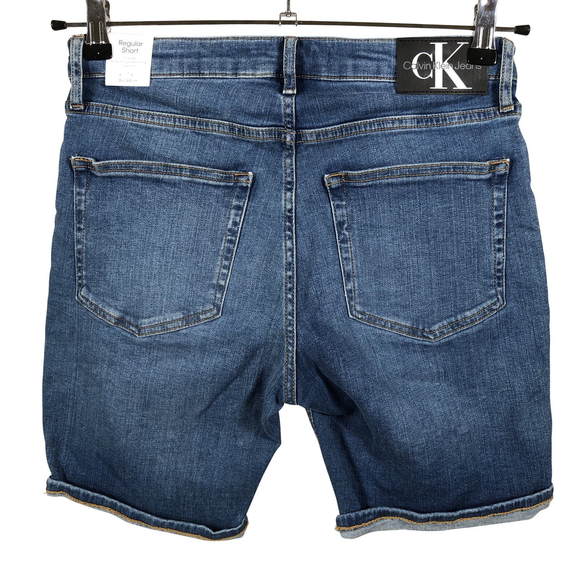 Unisex Calvin Klein Jeans - Teksast lühikesed püksid, suurus 158 - 164 - Sinine (2)