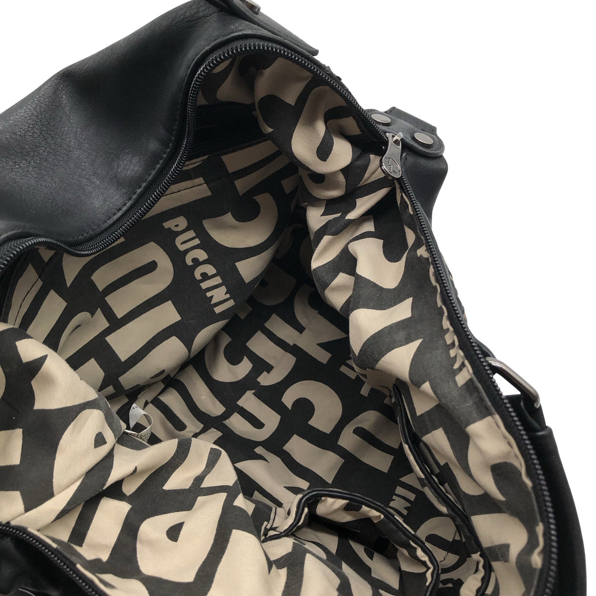 Unisex Puccini - Käekott, suurus Maxi - Must (2)