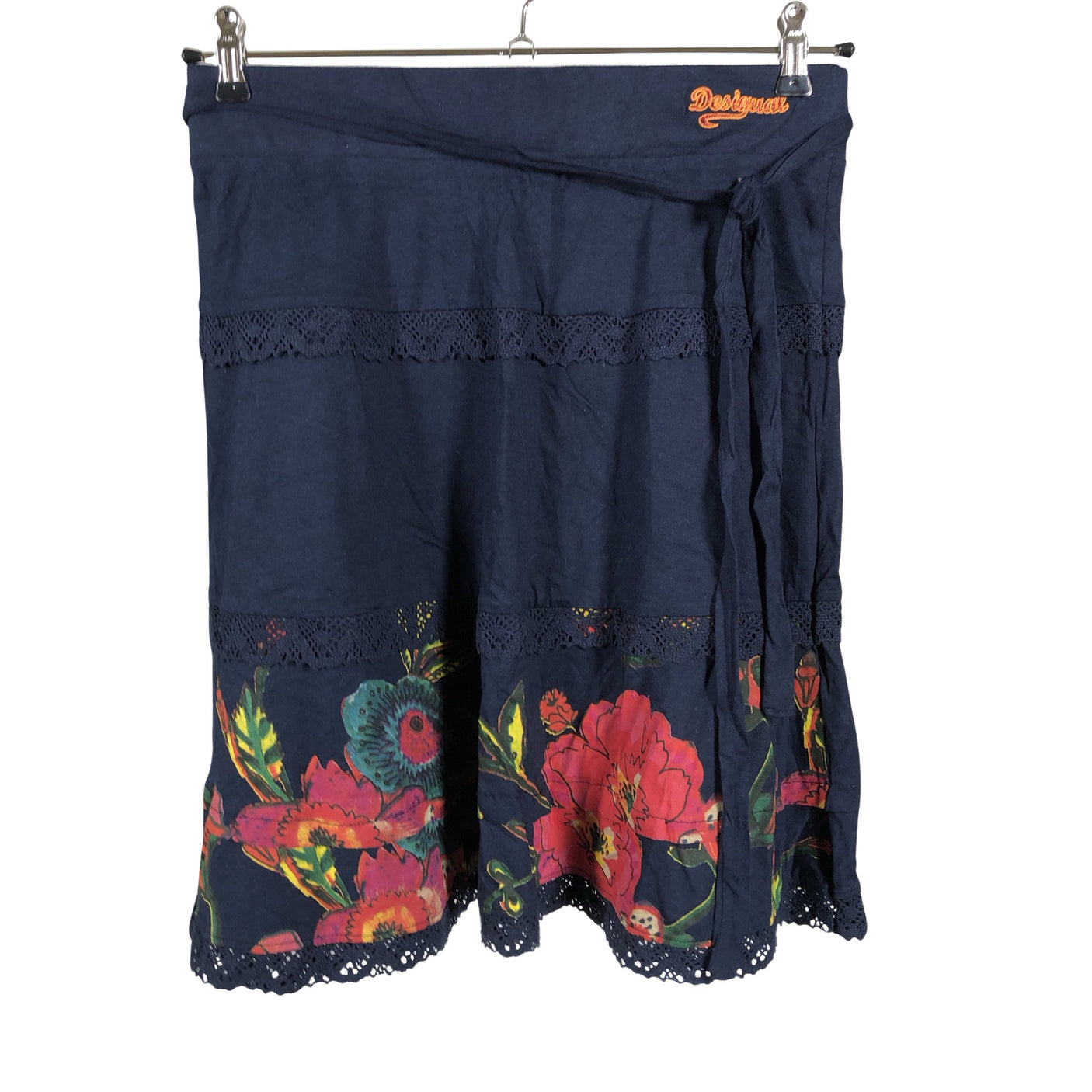Unisex Desigual - Trikotaažist seelik, suurus 40 - Sinine (1)