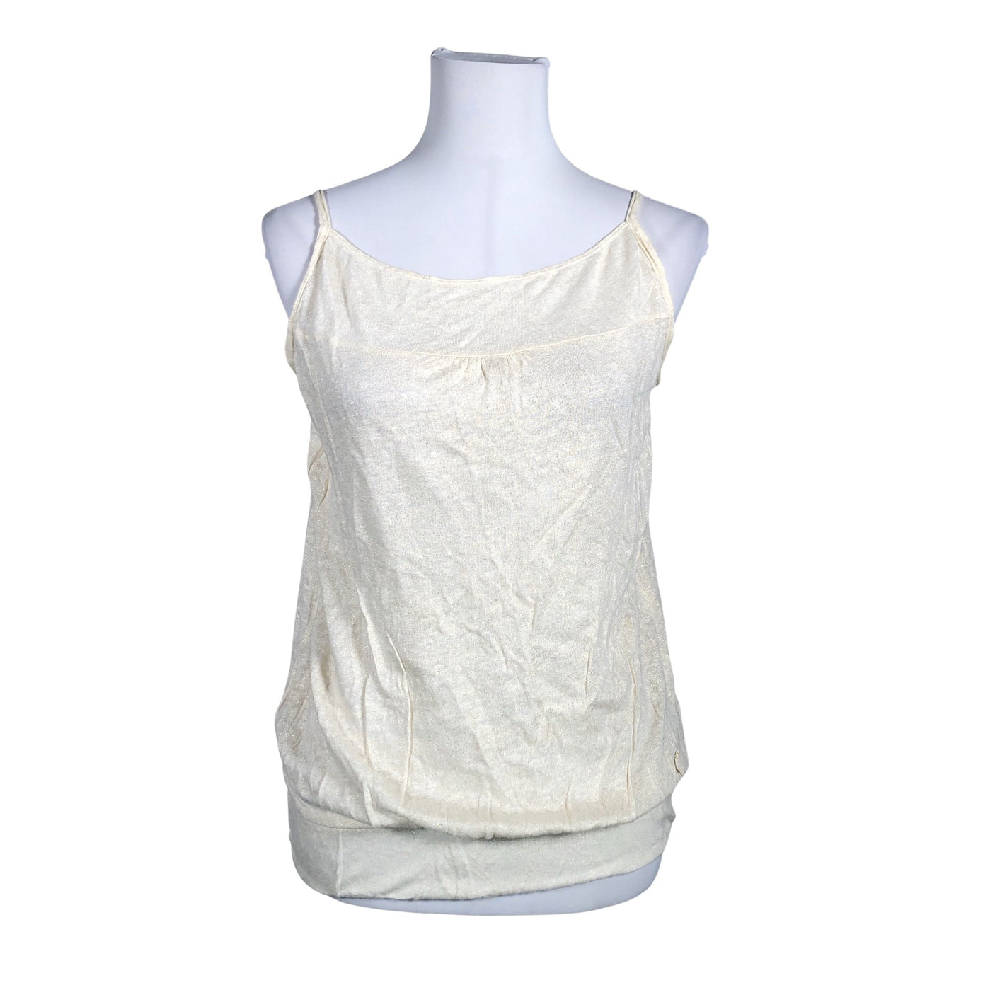 Unisex House of Lola - Trikotaažist topp, suurus 34 - Beige (1)