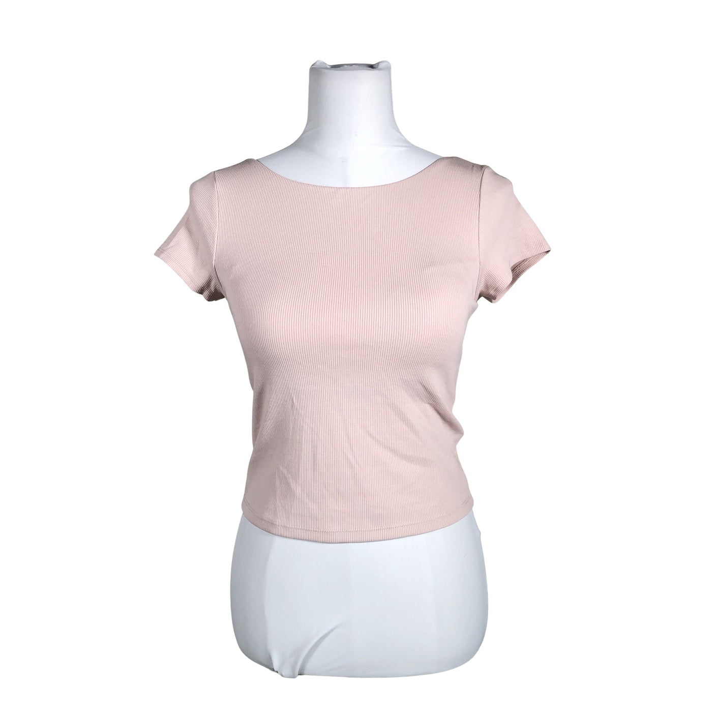 Unisex Uniqlo - T-särk, suurus 36 - Heleroosa (1)