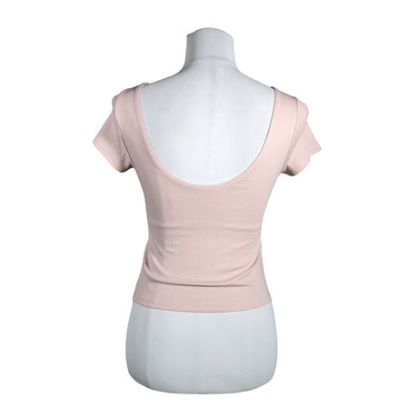 Unisex Uniqlo - T-särk, suurus 36 - Heleroosa (2)