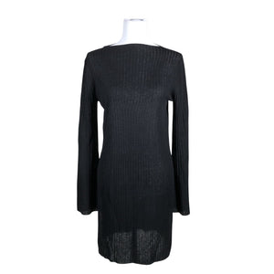 Unisex Filippa K. - Kootud tuunika, suurus 38 - Must (1)