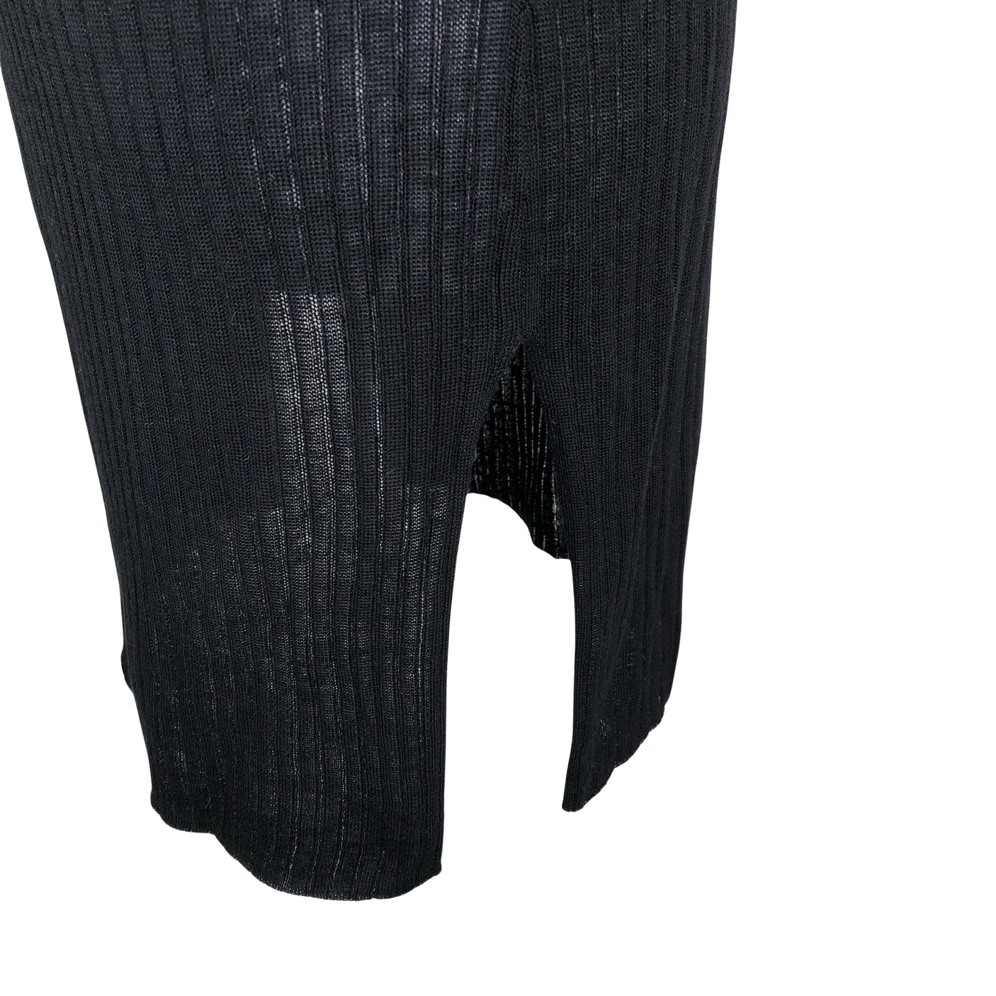 Unisex Filippa K. - Kootud tuunika, suurus 38 - Must (2)