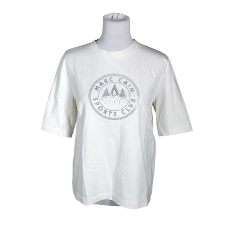 Unisex Marc Cain - T-särk, suurus 38 - Looduslik valge ()