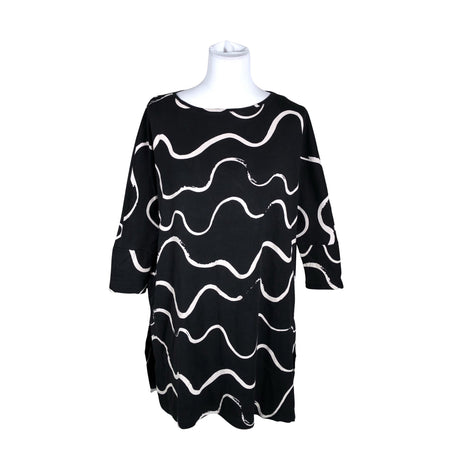 Unisex NOSH - Trikotaažist tuunika, suurus 36 - Must ()