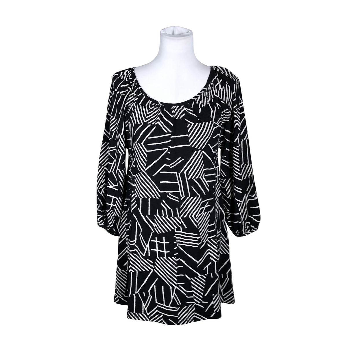 Unisex Nanso - Trikotaažist tuunika, suurus 36 - Must (1)