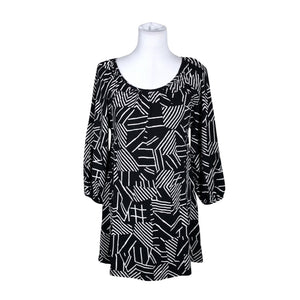Unisex Nanso - Trikotaažist tuunika, suurus 36 - Must (1)