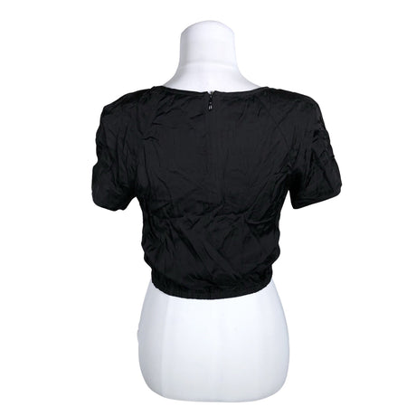 Unisex &Other Stories - Lühikeste käistega pluus, suurus 38 - Must (2)