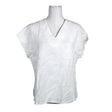 Unisex Niinmun design - Lühikeste käistega pluus, suurus 38 - Valge ()
