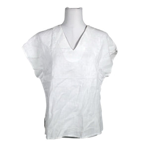 Unisex Niinmun design - Lühikeste käistega pluus, suurus 38 - Valge (1)