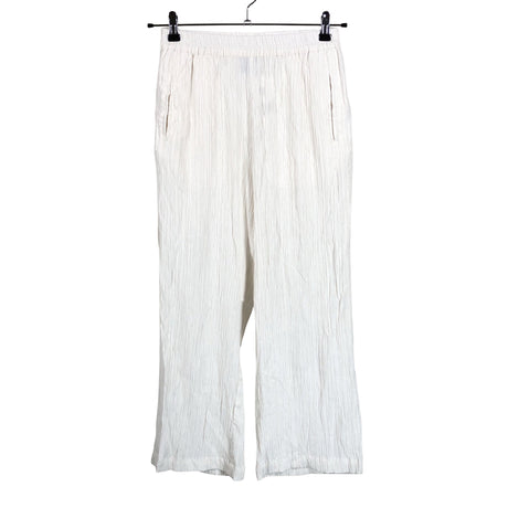Unisex Lindex - Mittevenivad püksid, suurus 38 - Valge ()