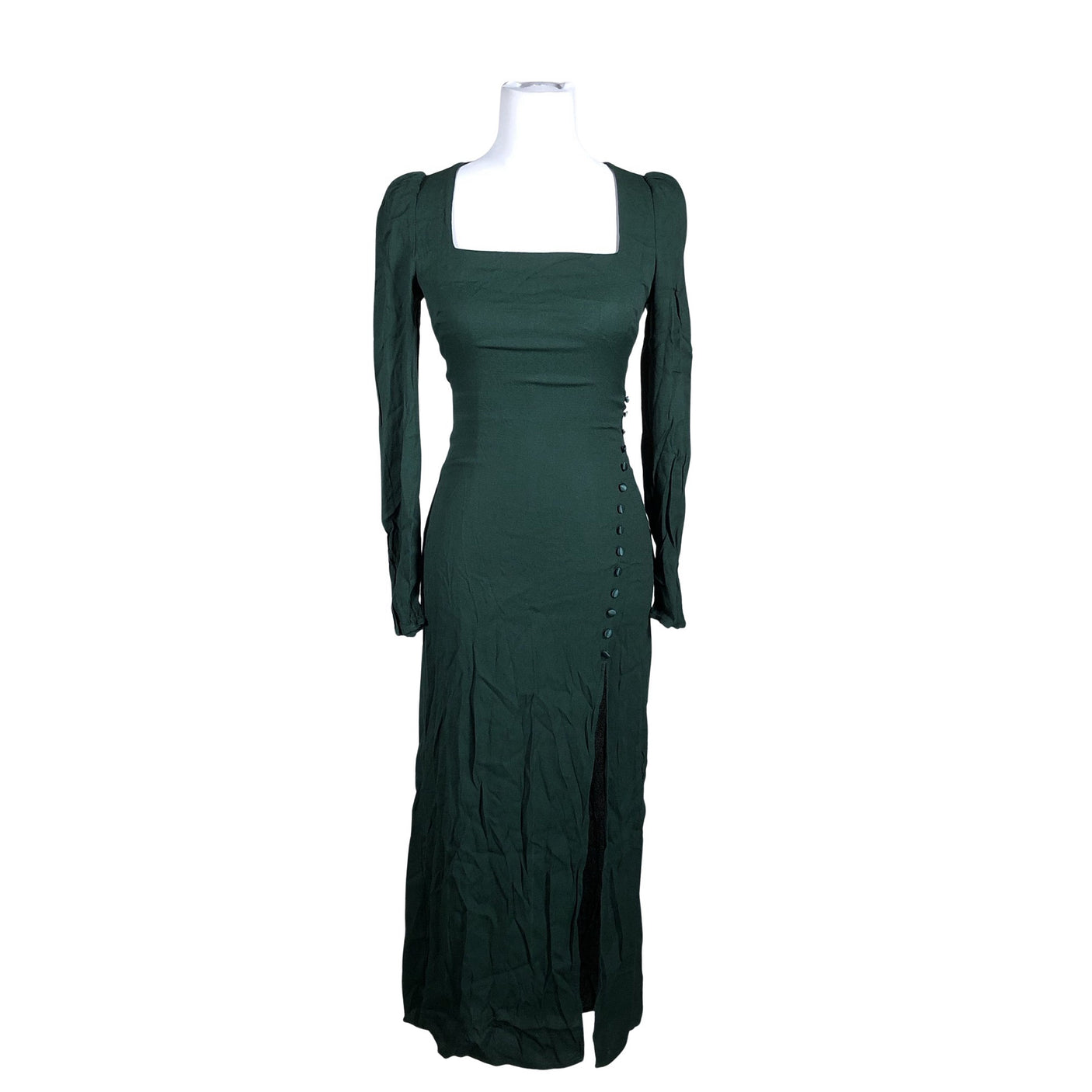 Unisex Reformation - Õhuke kleit, suurus 34 - Roheline (1)