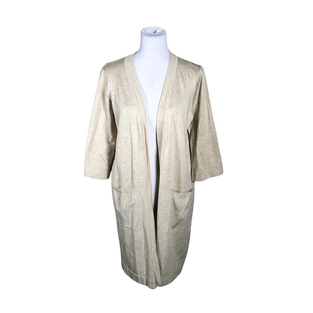 Unisex Saint Tropez - Kardigan, suurus 40 - Beige (1)