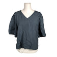 Unisex Niinmun design - Lühikeste käistega pluus, suurus 38 - Türkiis ()