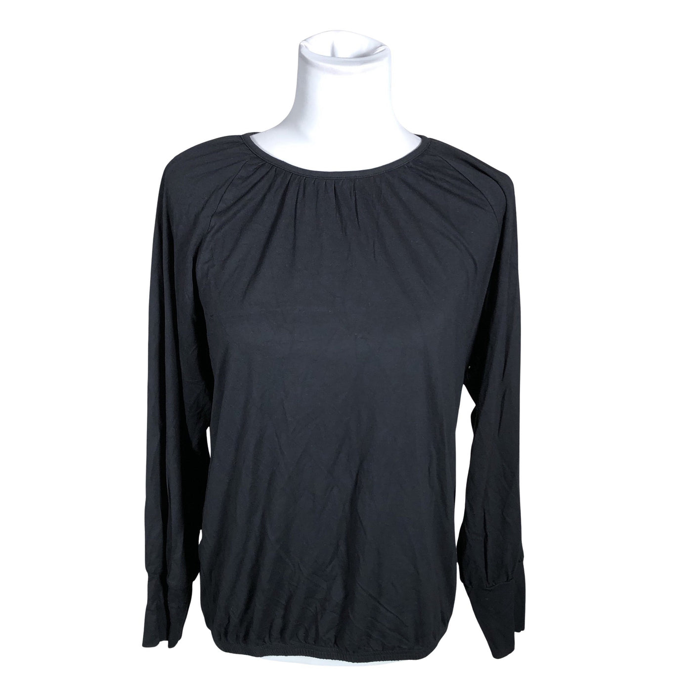 Unisex NOSH - Trikotaažist pluus, suurus 36 - Must (1)