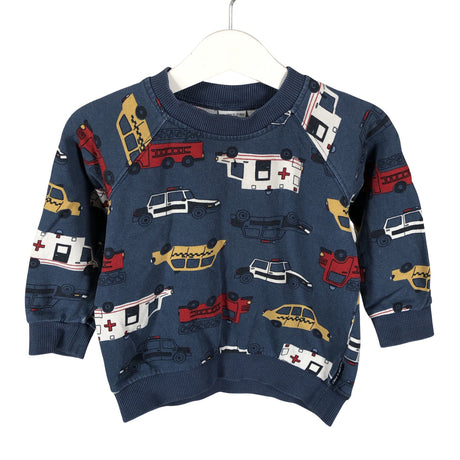 Unisex Polarn O. Pyret - Dressikangast pluus, suurus 80 - 86 - Sinine ()