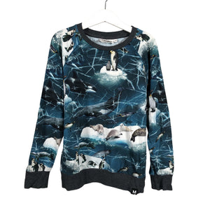 Unisex Molo Kids - Trikotaažist pluus, suurus 122 - 128 - Sinine (1)