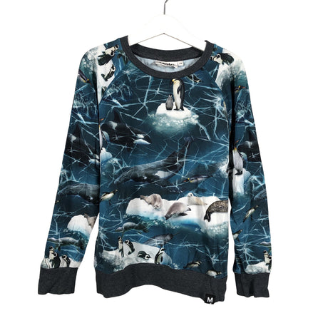Unisex Molo Kids - Trikotaažist pluus, suurus 122 - 128 - Sinine ()