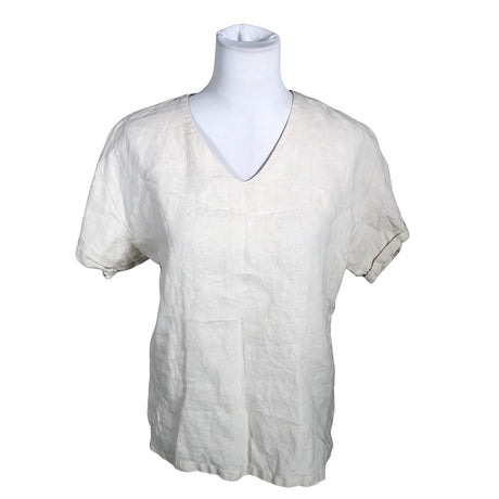 Unisex Hima - Lühikeste käistega pluus, suurus 36 - Beige ()