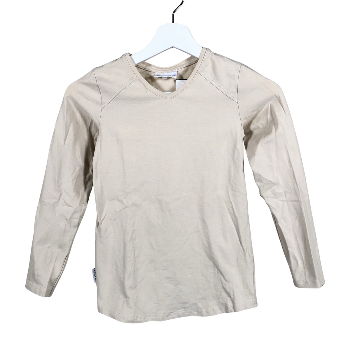 Unisex Gugguu - Trikotaažist pluus, suurus 128 - 134 - Beige (1)