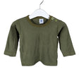 Unisex Petit Bateau - Trikotaažist pluus, suurus 74 - 80 - Roheline ()