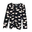 Unisex Papu - Trikotaažist pluus, suurus 122 - 128 - Must ()