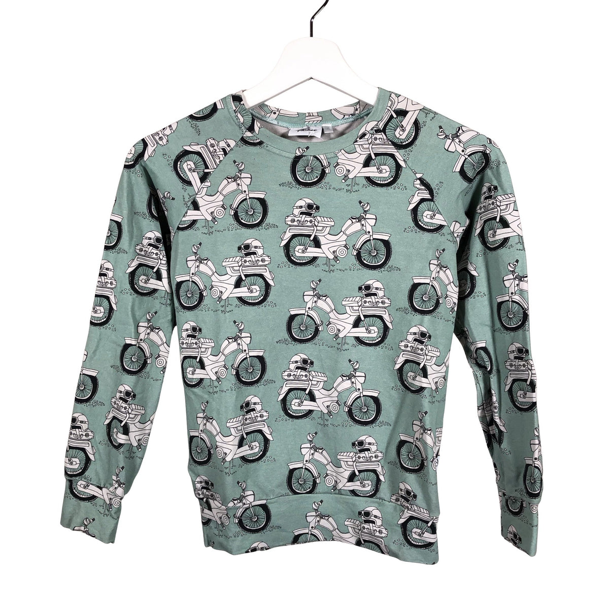 Unisex Taimi - Dressikangast pluus, suurus 140 - 146 - Roheline (1)