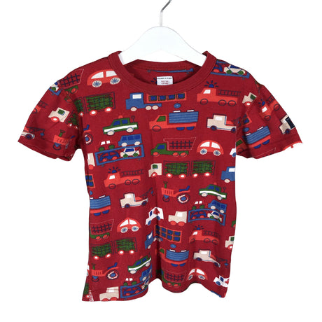 Unisex Polarn O. Pyret - T-särk, suurus 122 - 128 - Punane ()