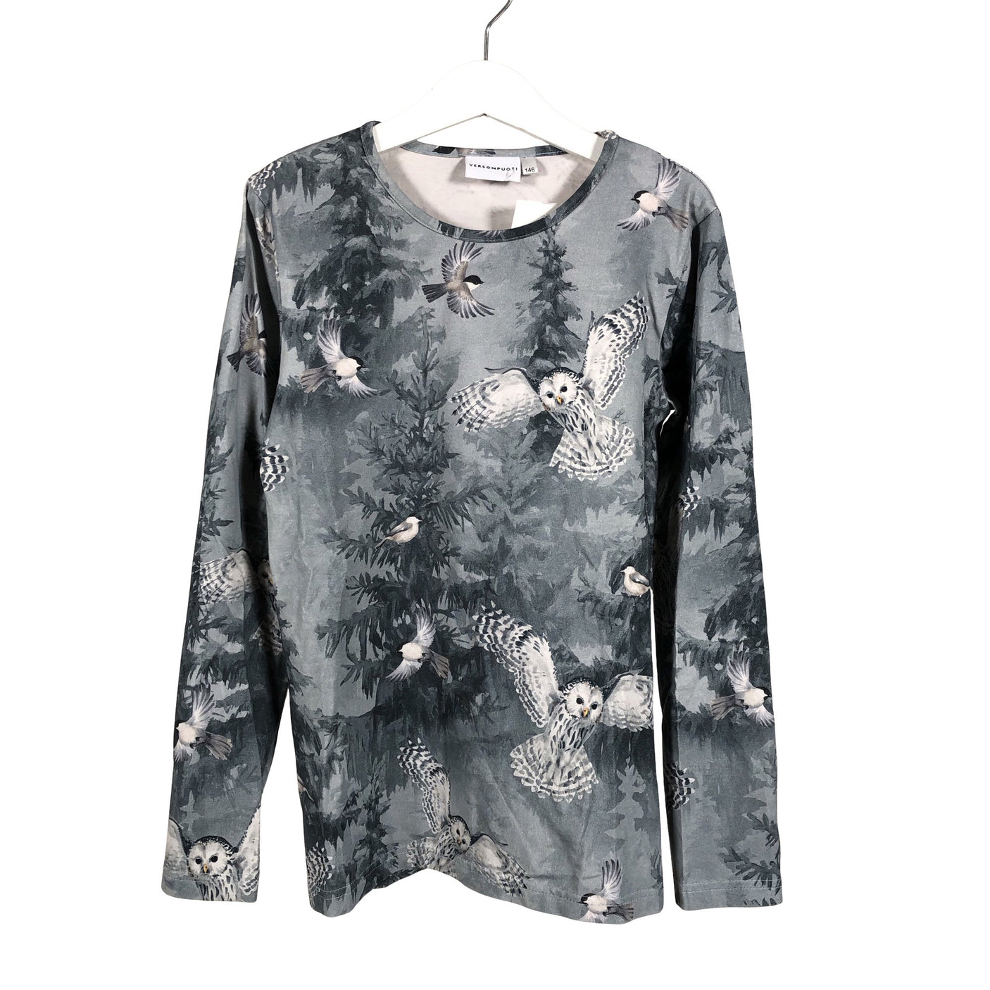 Unisex Versonpuoti - Trikotaažist pluus, suurus 140 - 146 - Sinine (1)
