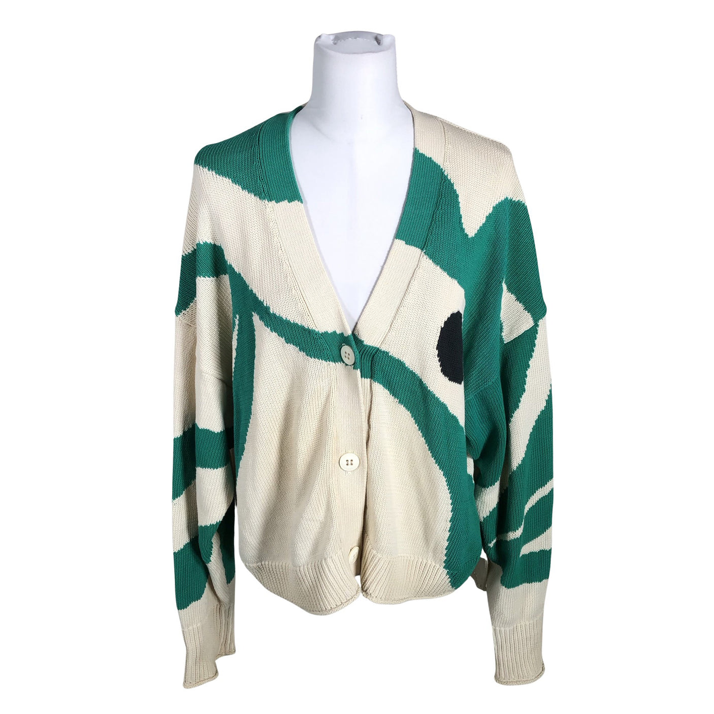 Unisex Marimekko - Kardigan, suurus 38 - Beige (1)