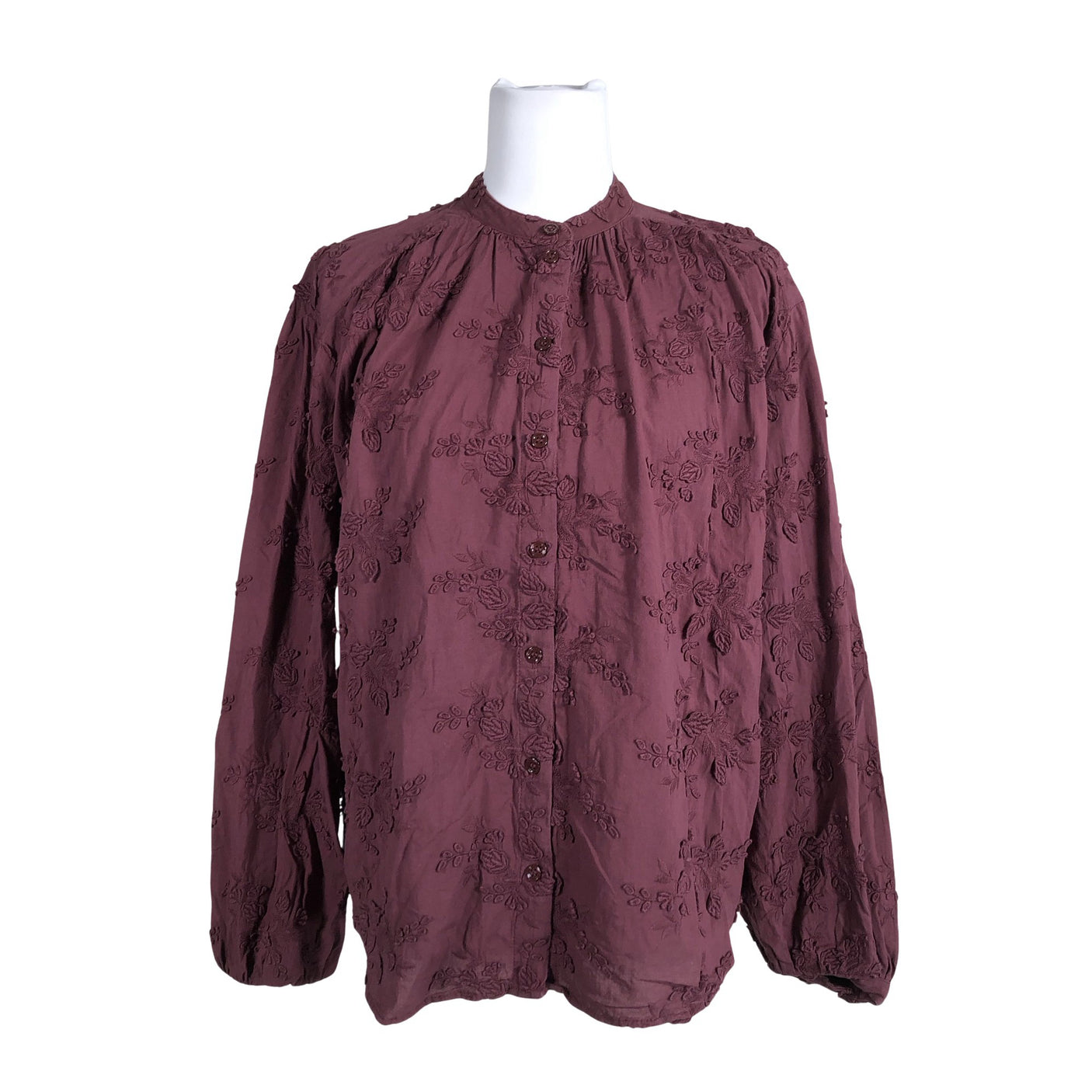 Unisex &Other Stories - Pluus, suurus 38 - Veinipunane (1)