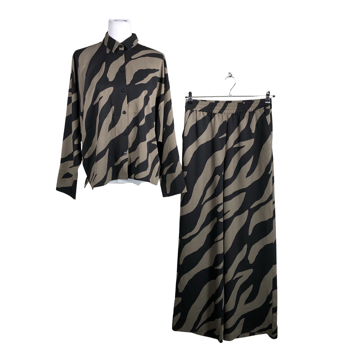 Unisex Gestuz - Pluus, suurus 38 - Pruun (1)