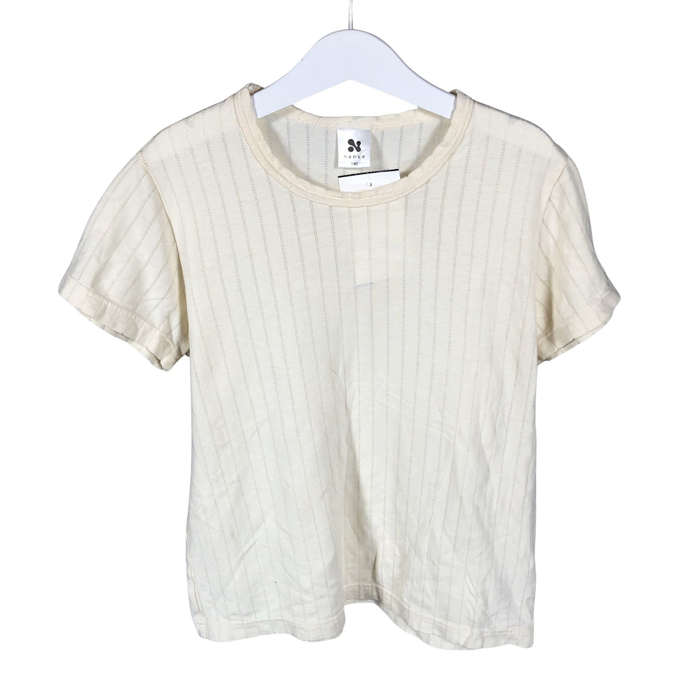 Unisex Nanso - T-särk, suurus 134 - 140 - Beige (1)