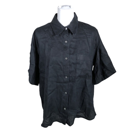 Unisex Arket - Lühikeste käistega pluus, suurus 38 - Must ()